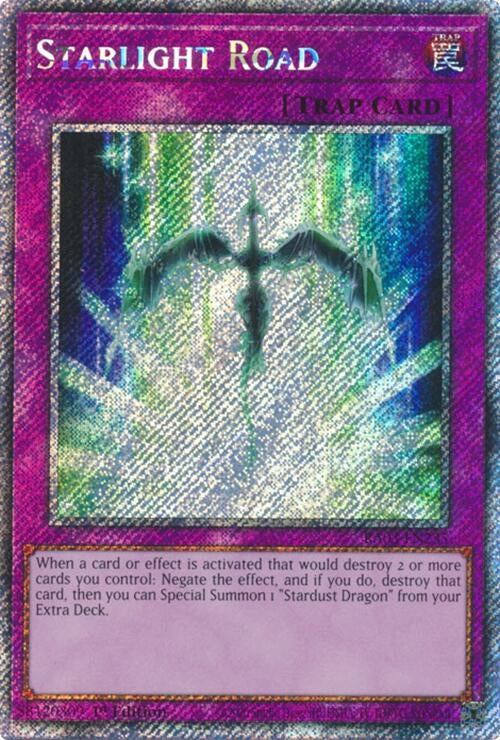 Starlight Road (Platinum Secret Rare) (3235) - YuGiOh Single