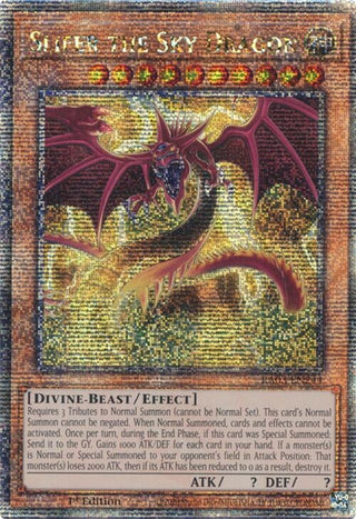 Slifer the Sky Dragon (Quarter Century Secret Rare) (3244) - YuGiOh Single