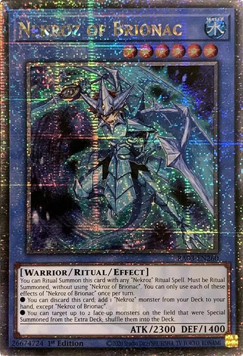 Nekroz of Brionac (Quarter Century Secret Rare) (3260) - YuGiOh Single