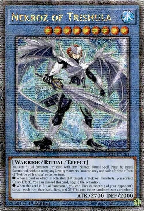 Nekroz of Trishula (Quarter Century Secret Rare) (3261) - YuGiOh Single