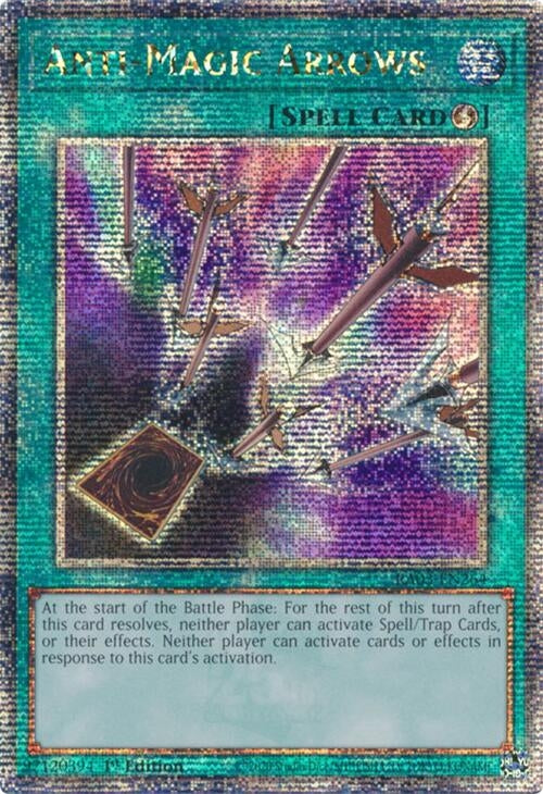Anti-Magic Arrows (Quarter Century Secret Rare) (3264) - YuGiOh Single