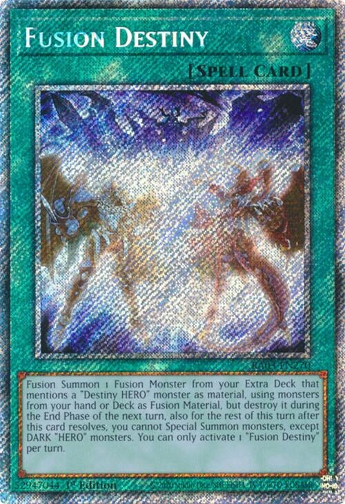 Fusion Destiny (Platinum Secret Rare) (3270) - YuGiOh Single