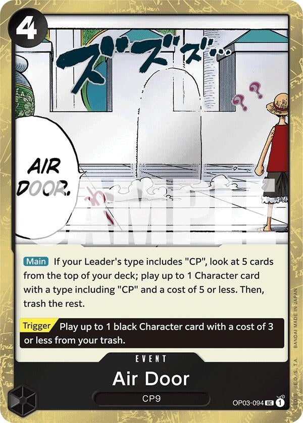 Air Door (3094) (PRB-01) - One Piece Card Game Single
