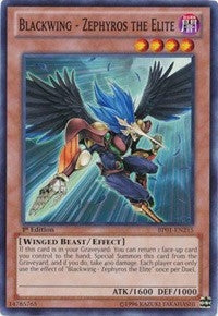 Blackwing - Zephyros the Elite (1215) (BP01) - YuGiOh Single