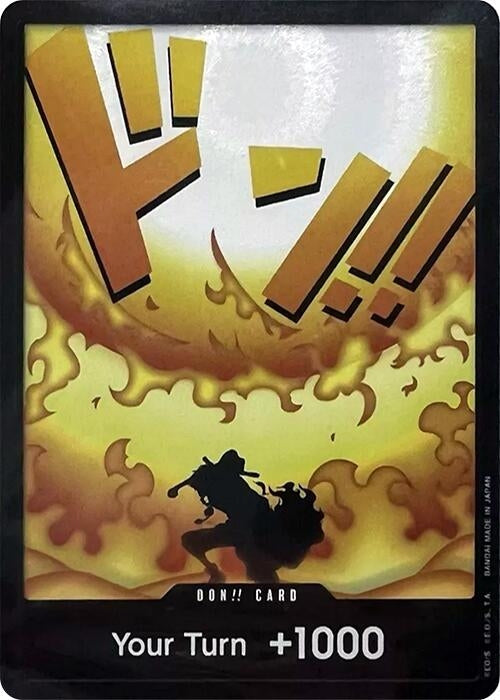 DON!! Card (Portgas.D.Ace) (Devil Fruits Collection Vol. 2) (OP-PR) - One Piece Card Game Single