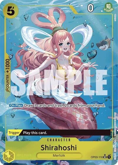 Shirahoshi (OP03-116) (Full Art) (3116) (PRB-01) - One Piece Card Game Single