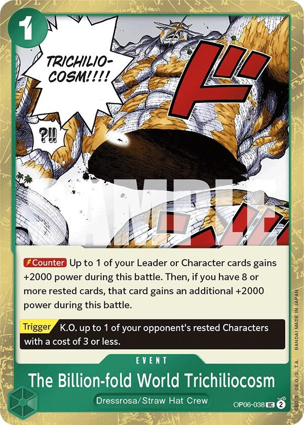 The Billion-fold World Trichiliocosm (6038) (PRB-01) - One Piece Card Game Single