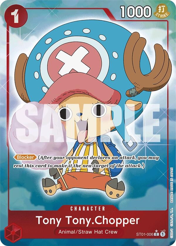 Tony Tony.Chopper (ST01-006) (Full Art) (1006) (PRB-01) - One Piece Card Game Single