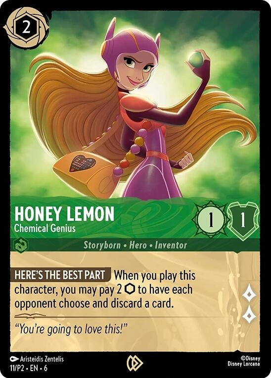 Honey Lemon - Chemical Genius (11) (DLPC) - Disney Lorcana Single