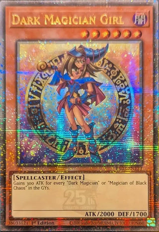 Dark Magician Girl (Quarter Century Secret Rare) (B) (3123) - YuGiOh Single
