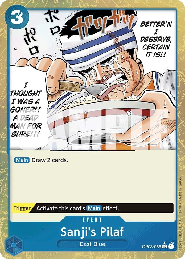 Sanji’s Pilaf (Textured Foil) (3056) (PRB-01) - One Piece Card Game Single