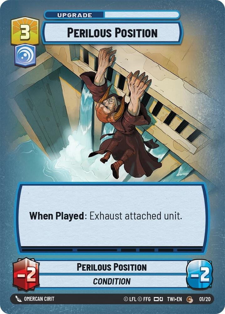 Perilous Position (1) (TOR-WPP) - Star Wars: Unlimited Single