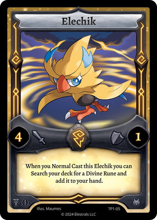 Image for Elechik (TP1-05) (Organized Play Series 1) - Elestrals