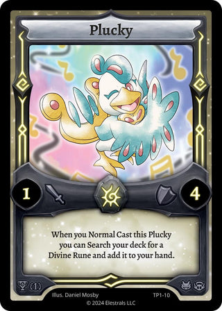 Image for Plucky (TP1-10) (Organized Play Series 1) - Elestrals