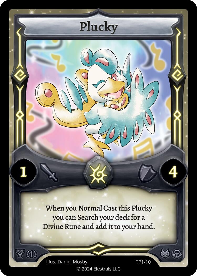 Image for Plucky (TP1-10) (Organized Play Series 1) - Elestrals