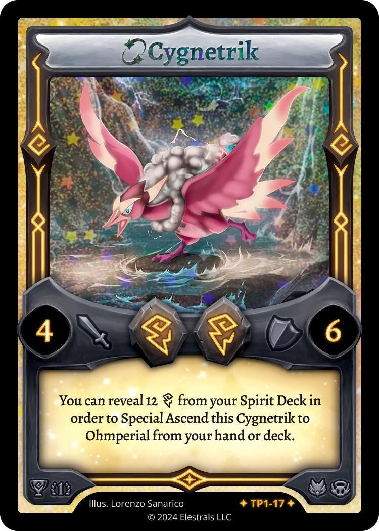 Image for Cygnetrik (TP1-17) (Organized Play Series 1) - Elestrals