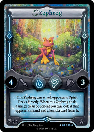 Image for Zephrog (Serialized) (/99) (Organized Play Series 1) - Elestrals