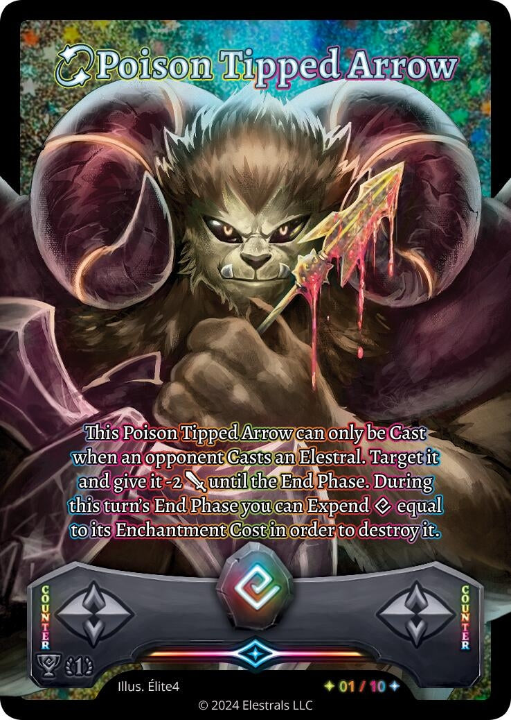 Image for Poison Tipped Arrow (Serialized) (/10) (Organized Play Series 1) - Elestrals