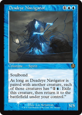 Image for Deadeye Navigator (Retro Frame) (492) (Launch Party & Release Event Promos) - Magic: The Gathering