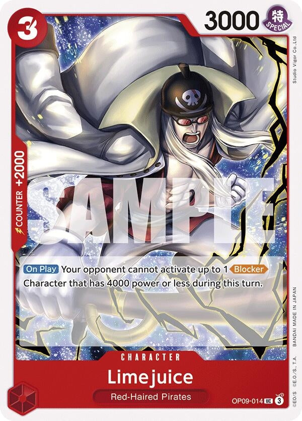 Limejuice (OP09-014) (OP09) - One Piece Card Game Single