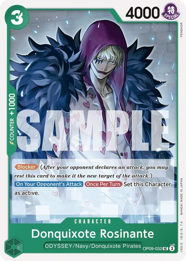Donquixote Rosinante (032) (OP09-032) (OP09) - One Piece Card Game Single