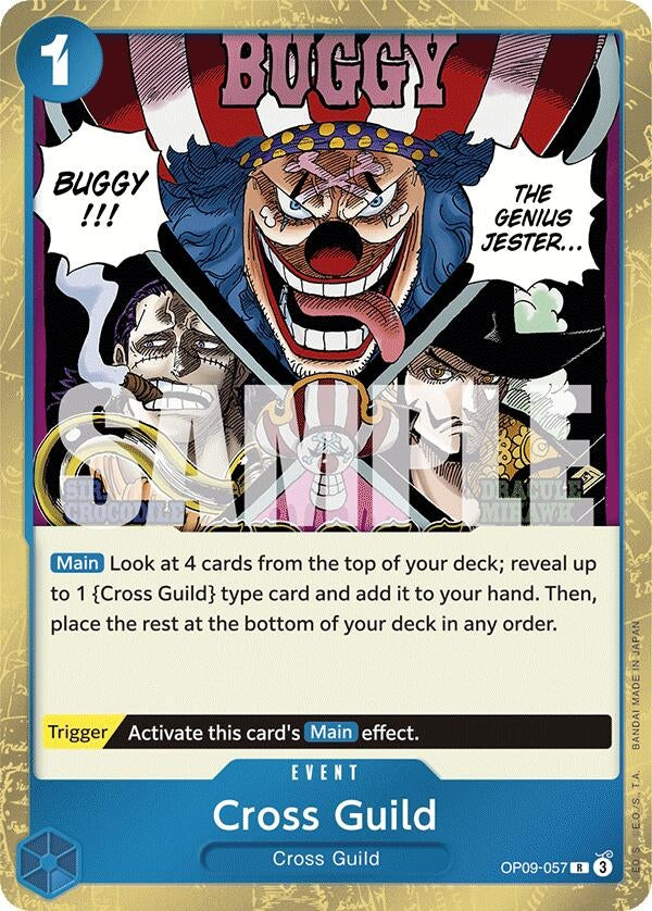 Cross Guild (OP09-057) (OP09) - One Piece Card Game Single