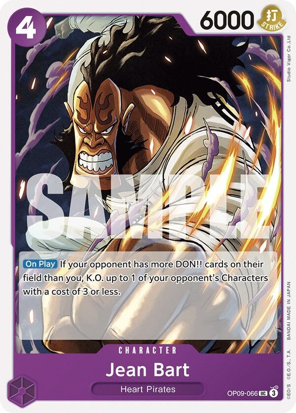 Jean Bart (OP09-066) (OP09) - One Piece Card Game Single