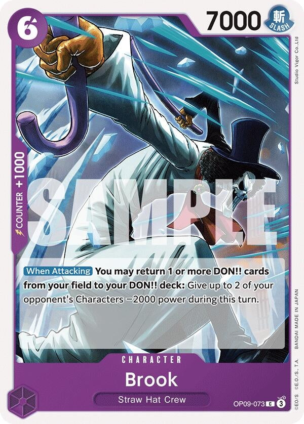 Brook (073) (OP09-073) (OP09) - One Piece Card Game Single