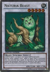 Naturia Beast (5032) (GLD5) - YuGiOh Single