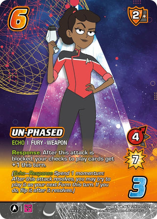 Un-phased (Alternate Art) (11122) - UniVersus Single