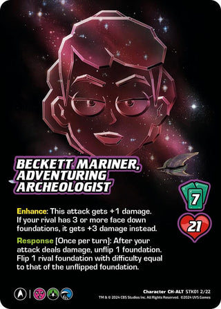 Beckett Mariner Adventuring Archeologist (Alternate Art) (1222) - UniVersus Single