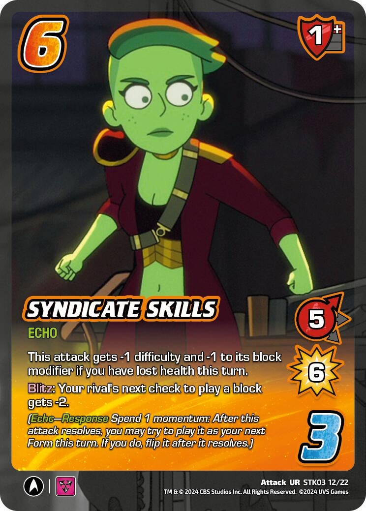 Syndicate Skills (31222) - UniVersus Single