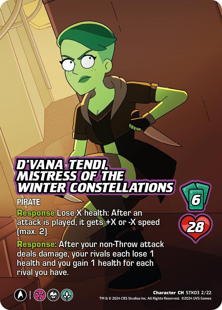 D’Vana Tendi Mistress of the Winter Constellations (3222) - UniVersus Single