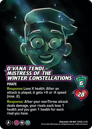D’Vana Tendi Mistress of the Winter Constellations (Alternate Art) (3222) - UniVersus Single