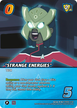 ’Strange Energies’ (Alternate Art) (4322) - UniVersus Single