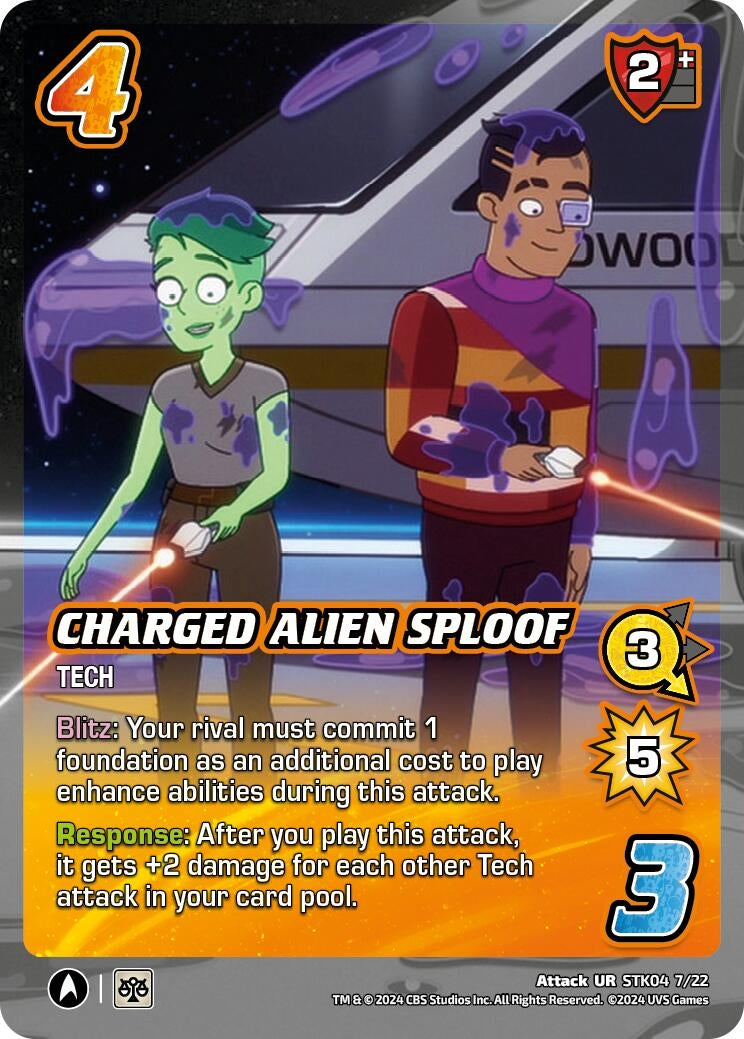 Charged Alien Sploof (4722) - UniVersus Single