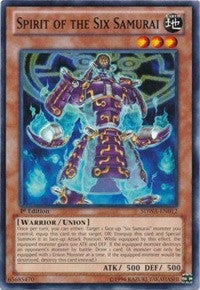 Spirit of the Six Samurai (12) (SDWA) - YuGiOh Single