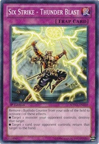 Six Strike - Thunder Blast (39) (SDWA) - YuGiOh Single