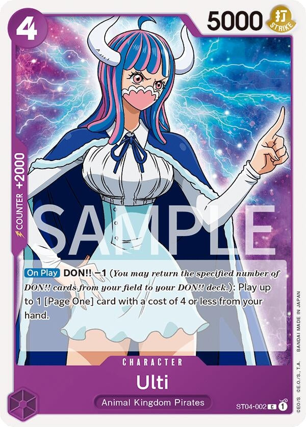 Ulti (4002) (OPRP) - One Piece Card Game Single