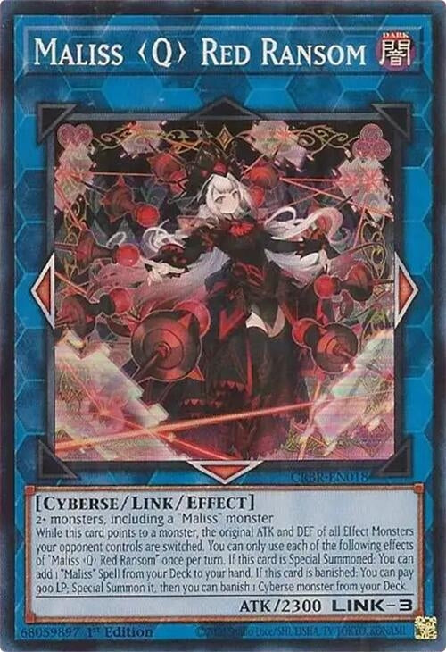 Maliss Q Red Ransom (18) - YuGiOh Single