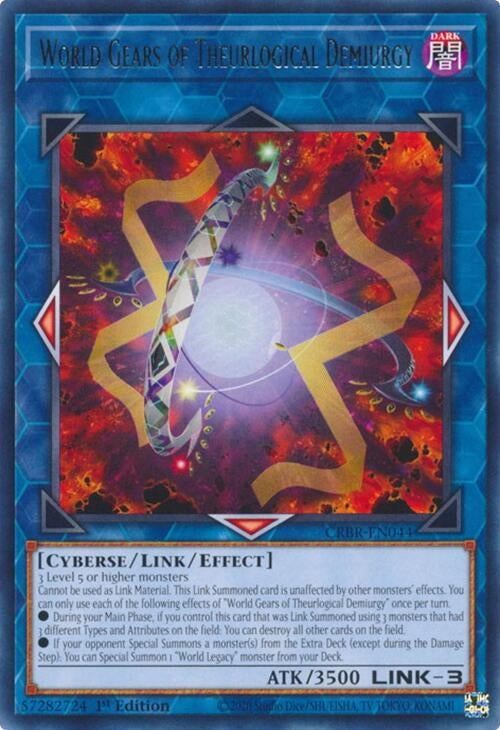 World Gears of Theurlogical Demiurgy (44) - YuGiOh Single