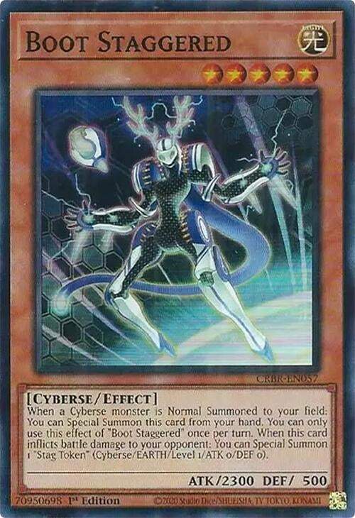 Boot Staggered (SR) (57) - YuGiOh Single