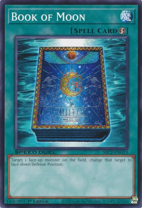 Book of Moon (SBC2-ENG13) (SBC2) - YuGiOh Single