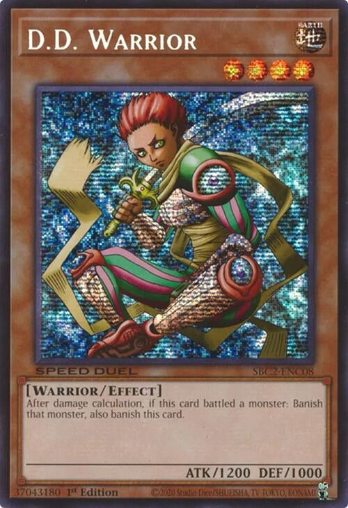D.D. Warrior (PSR) (SBC2-ENC08) (SBC2) - YuGiOh Single