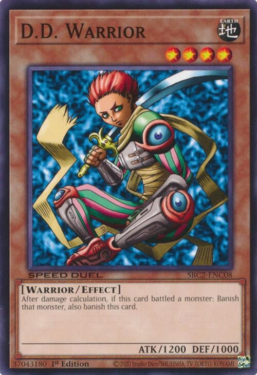 D.D. Warrior (SBC2-ENC08) (SBC2) - YuGiOh Single
