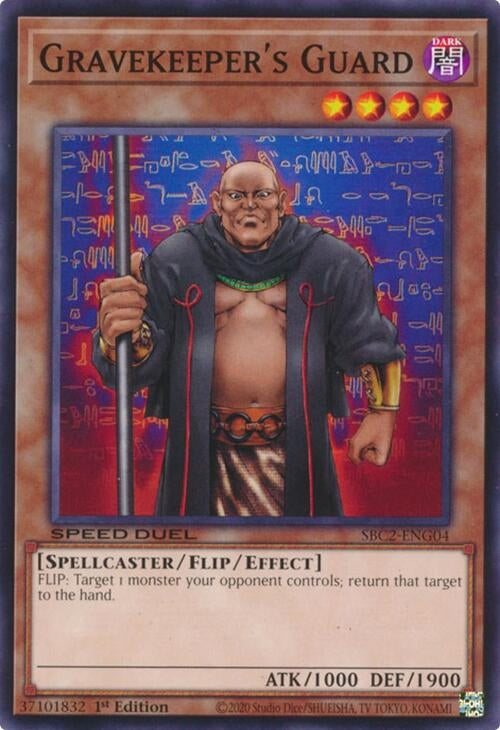 Gravekeeper’s Guard (SBC2-ENG04) (SBC2) - YuGiOh Single