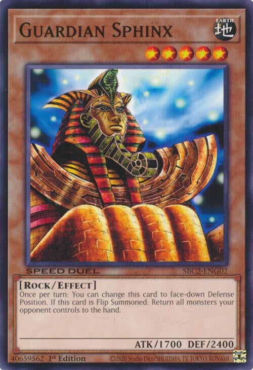 Guardian Sphinx (SBC2-ENG02) (SBC2) - YuGiOh Single