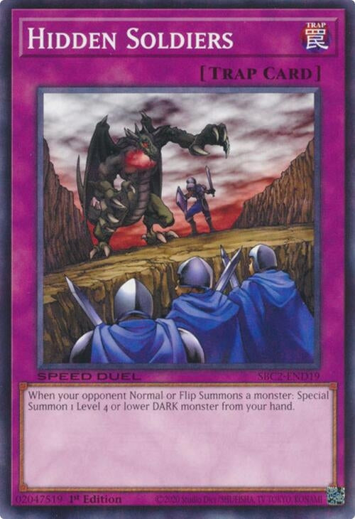 Hidden Soldiers (SBC2-END19) (SBC2) - YuGiOh Single