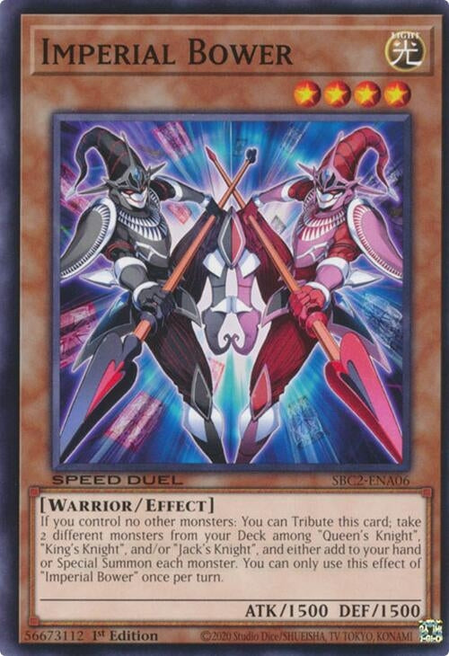 Imperial Bower (SBC2-ENA06) (SBC2) - YuGiOh Single