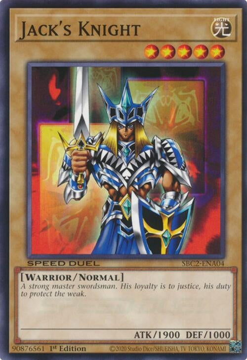 Jack’s Knight (SBC2-ENA04) (SBC2) - YuGiOh Single